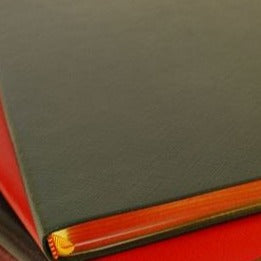 Leather Notebook | 8 x10" | Crossgrain Leather | Lined Pages | MM108L