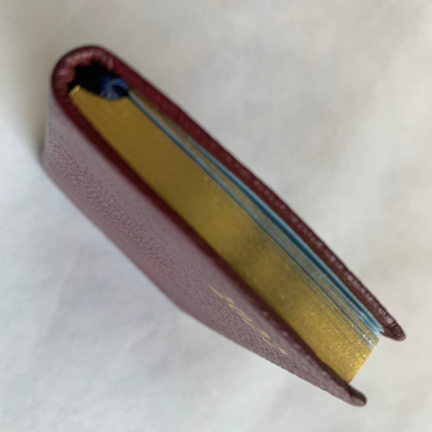 YEAR 2022 CROSSGRAIN Leather Pocket Calendar Book | 4 x 2.5" | D742L