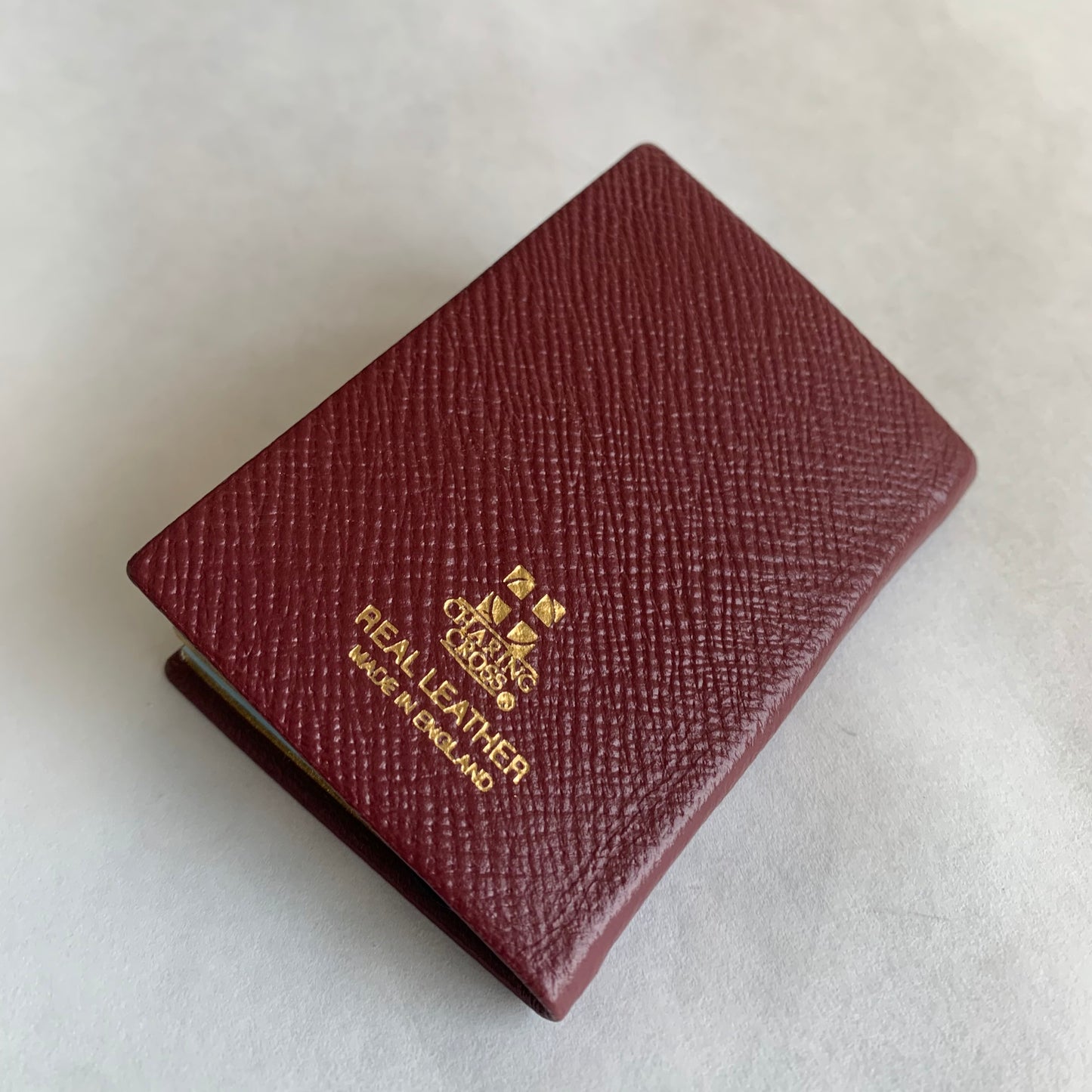 YEAR 2022 CROSSGRAIN Leather Pocket Calendar Book | 4 x 2.5" | D742L