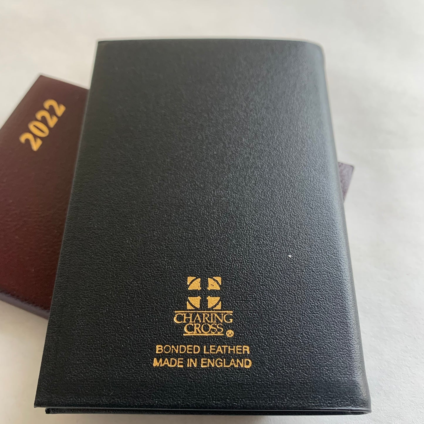 YEAR 2022 Leather Pocket Planner | 4 x 2.5" | BONDED LEATHER | D742BL
