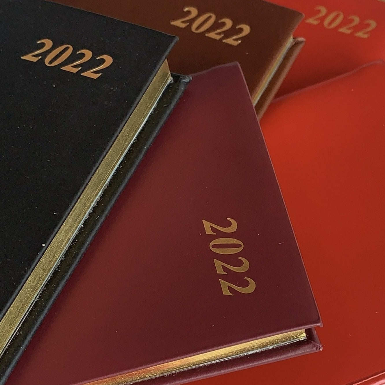 YEAR 2022 CALF Leather Pocket Agenda Book | 4 by 2.5" | D742C