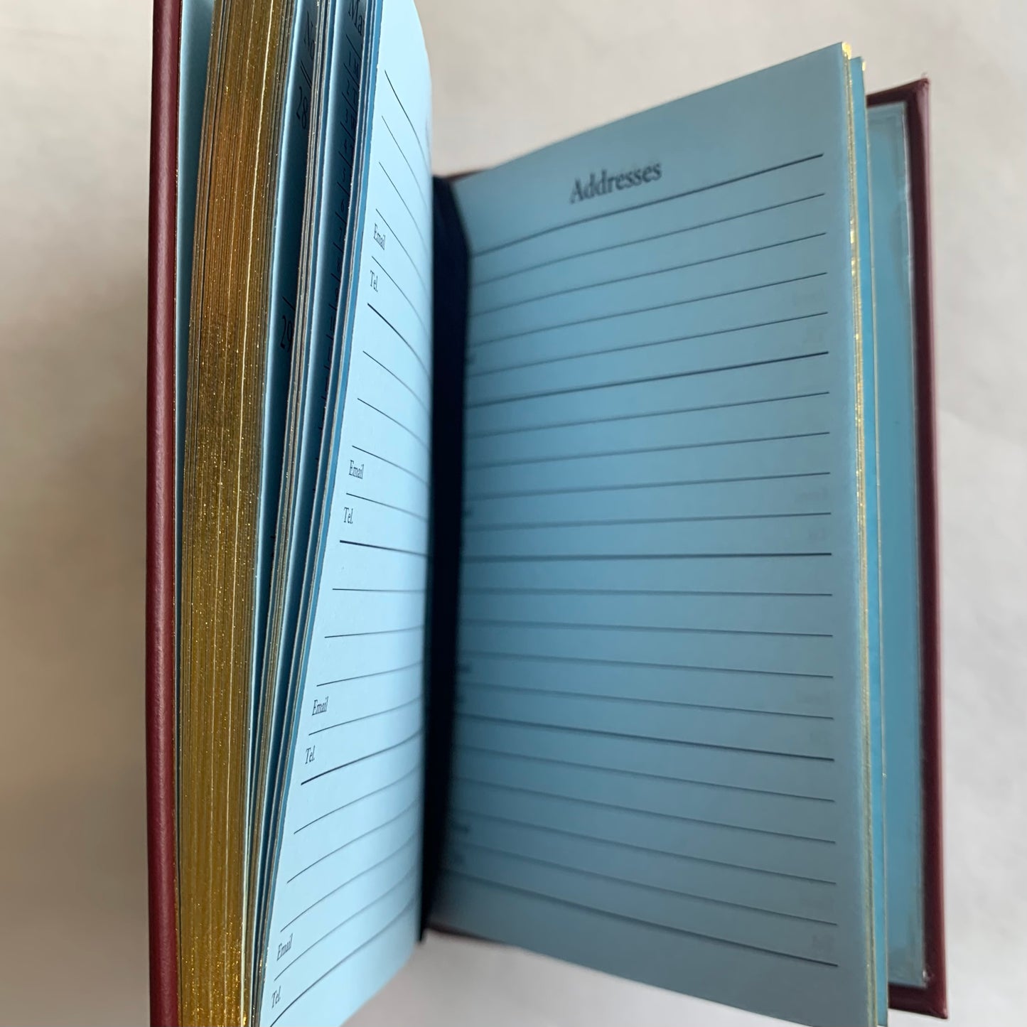 YEAR 2022 CALF Leather Pocket Agenda Book | 4 by 2.5" | D742C