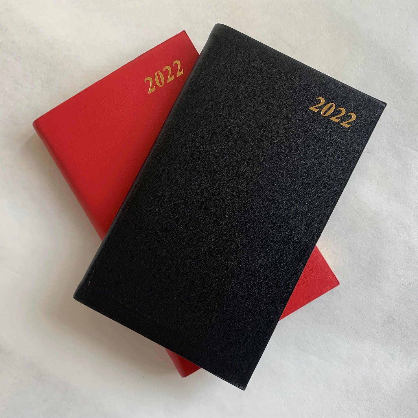 YEAR 2022 Leather Pocket Planner | 5 x 3" | BONDED LEATHER | D753BL
