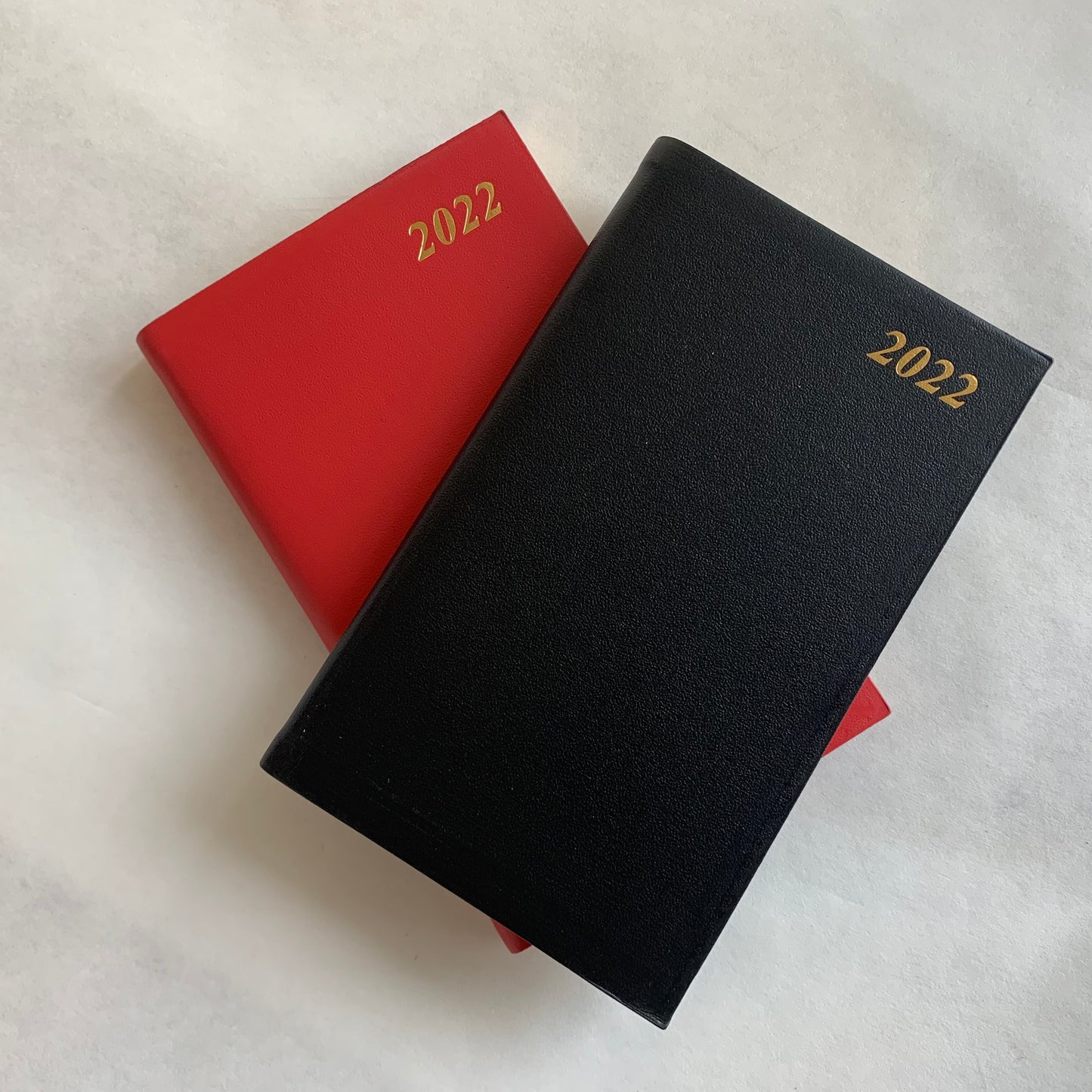 YEAR 2022 Leather Pocket Planner | 5 x 3" | BONDED LEATHER | D753BL
