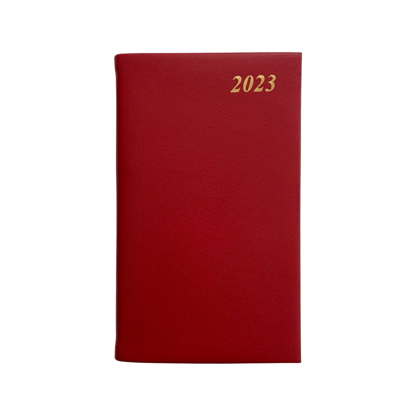 YEAR 2023 CALF Leather Pocket Agenda Book | 5 x 3" | D753C