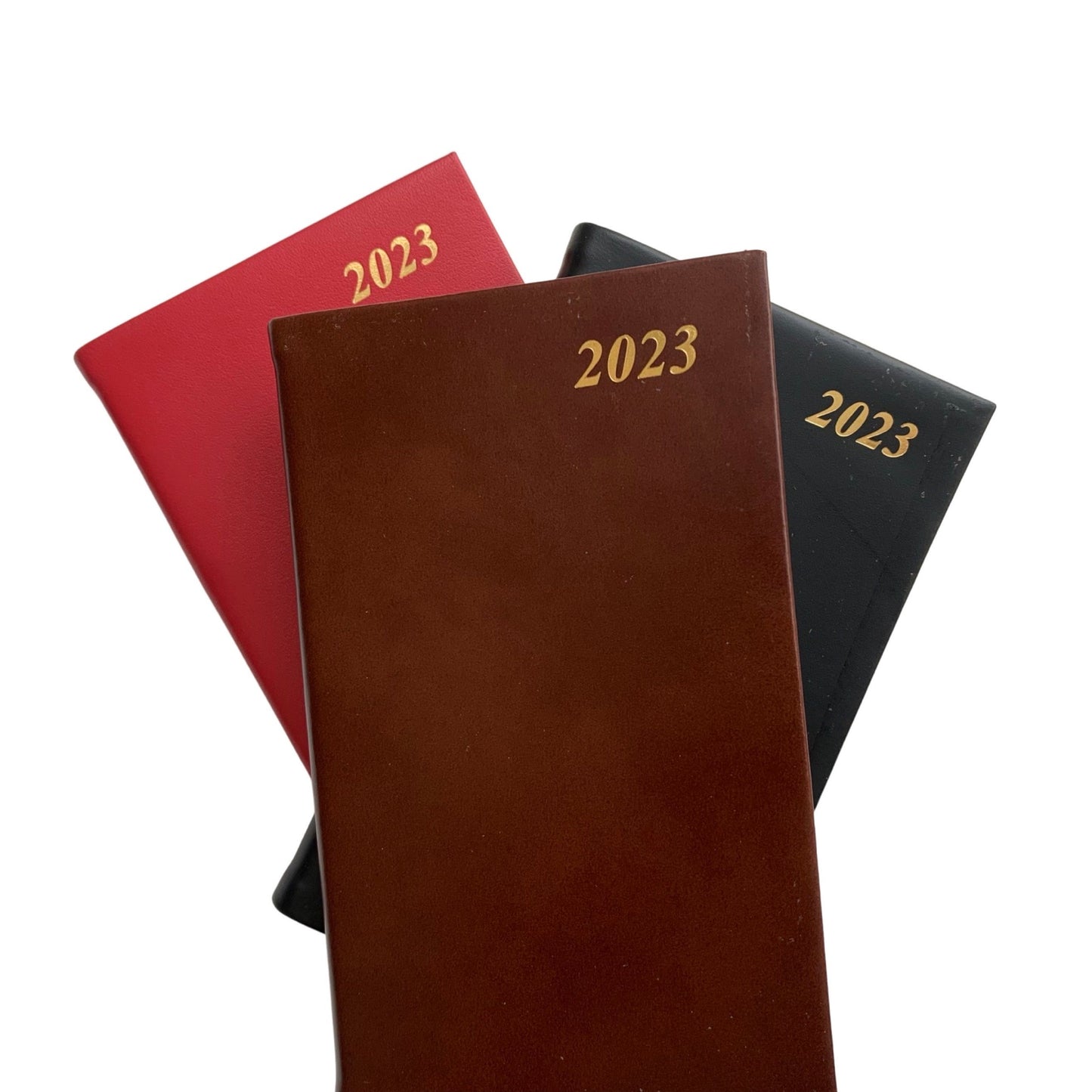 YEAR 2023 CALF Leather Pocket Agenda Book | 5 x 3" | D753C