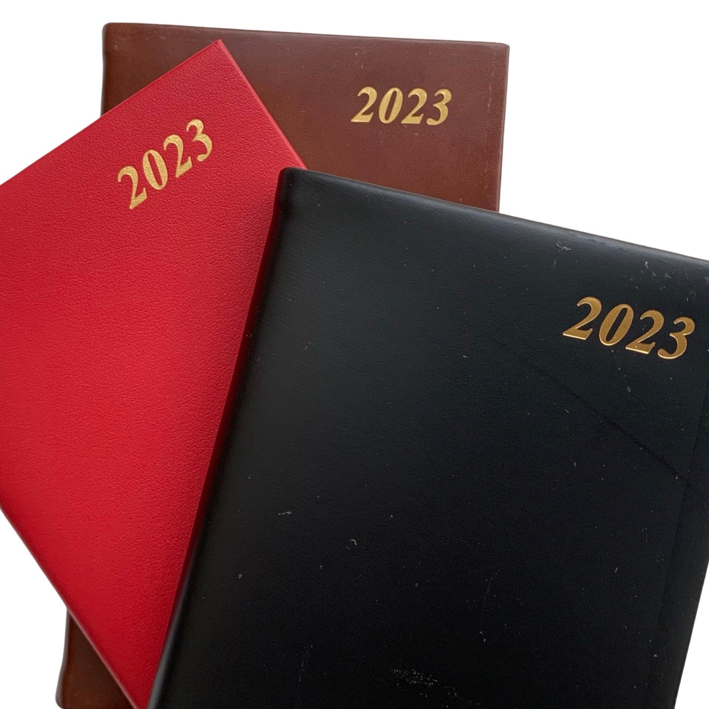 YEAR 2023 CALF Leather Pocket Agenda Book | 5 x 3" | D753C