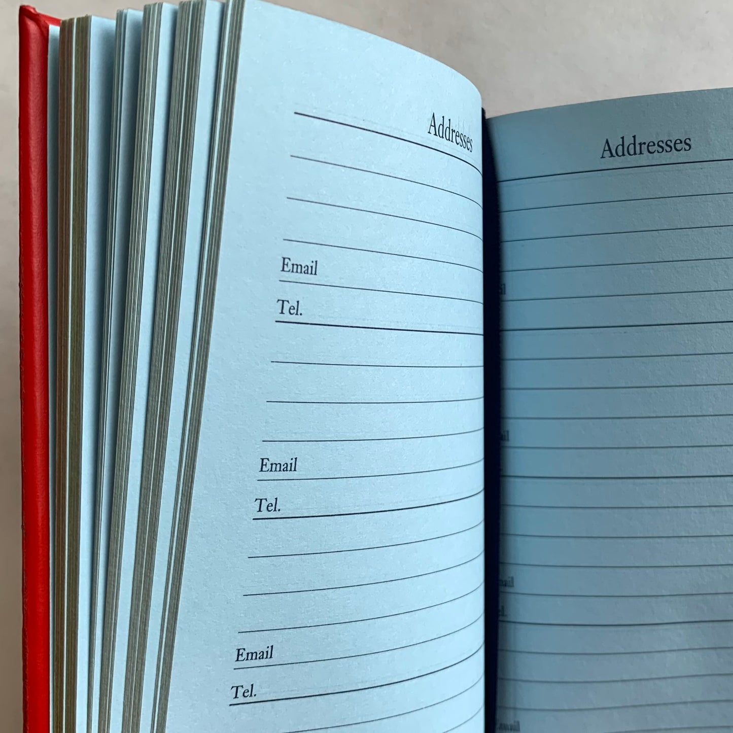 YEAR 2022 CALF Leather Pocket Agenda Book | 4 by 2.5" | D742C