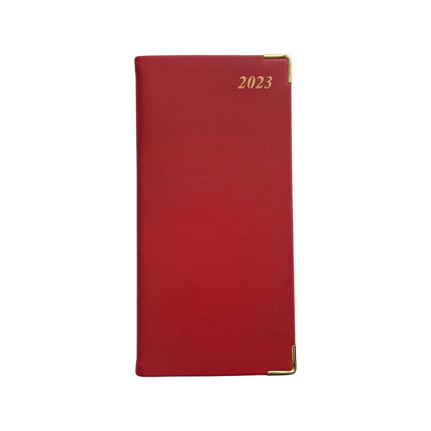 YEAR 2023 BONDED Leather Pocket Planner | 6 x 3" | D763VBL