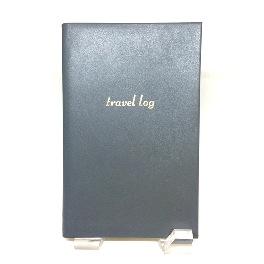 Smooth Calf Travel Log, 6 by 4 Inches-Notebooks-Sterling-and-Burke