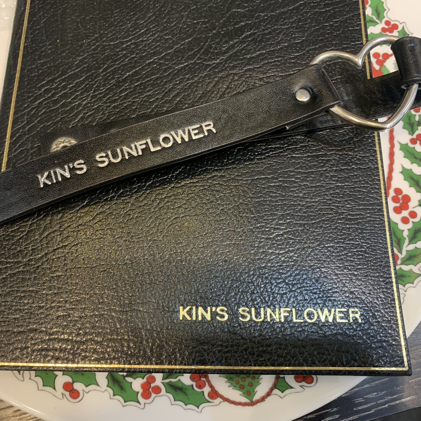 1Silver Stamp Custom Message on Dog Collar