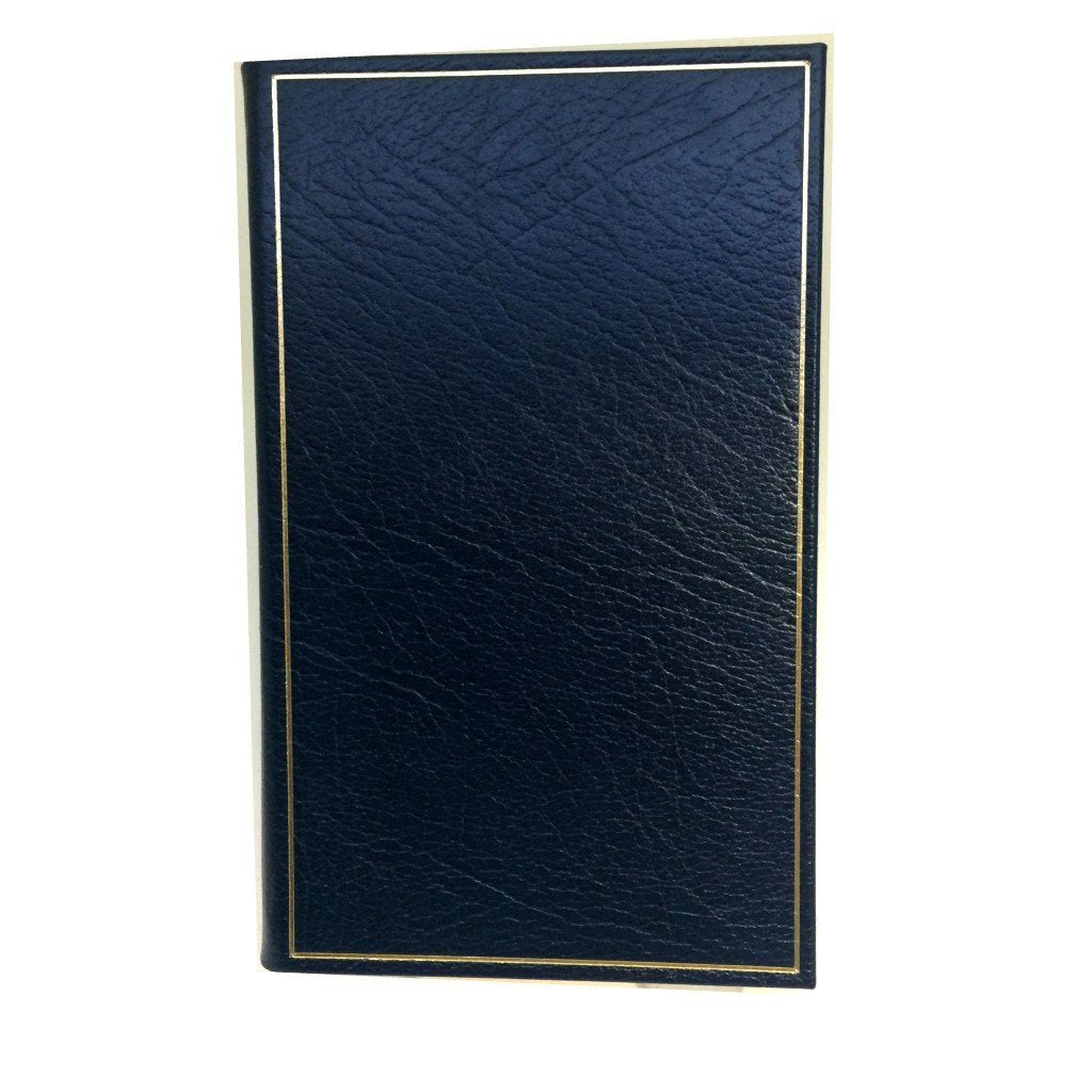 Leather Notebook, 7x4" | Blank Pages | Buffalo Calf | Charing Cross-Notebooks-Sterling-and-Burke