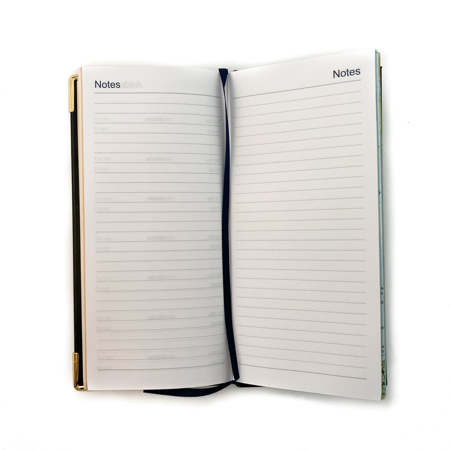 YEAR 2022 Leather Pocket Planner | 6 x 3" | BONDED LEATHER | D763VBL