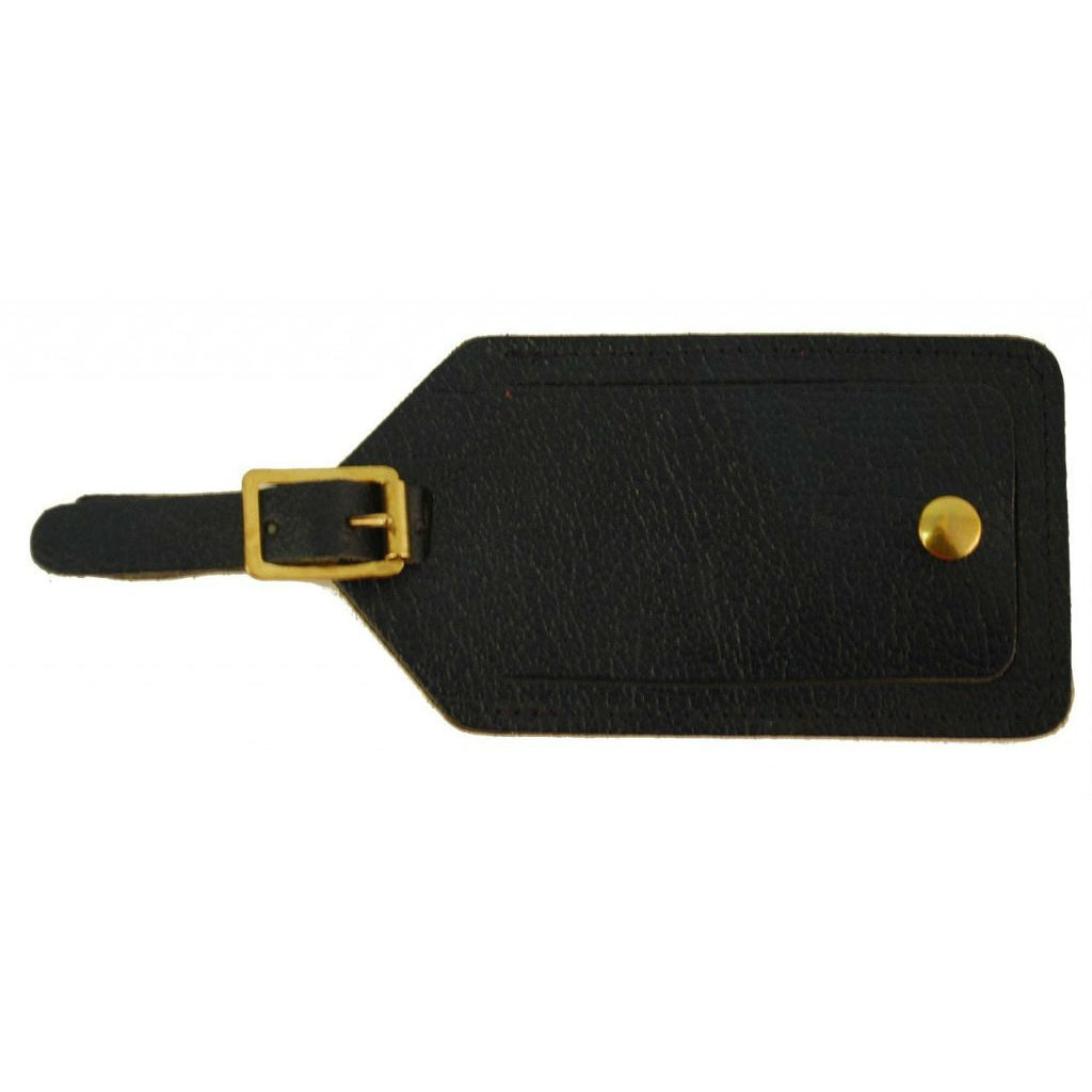 Luggage Tag | Calf Leather Luggage Tags | Initials Available in Gold | Charing Cross, London