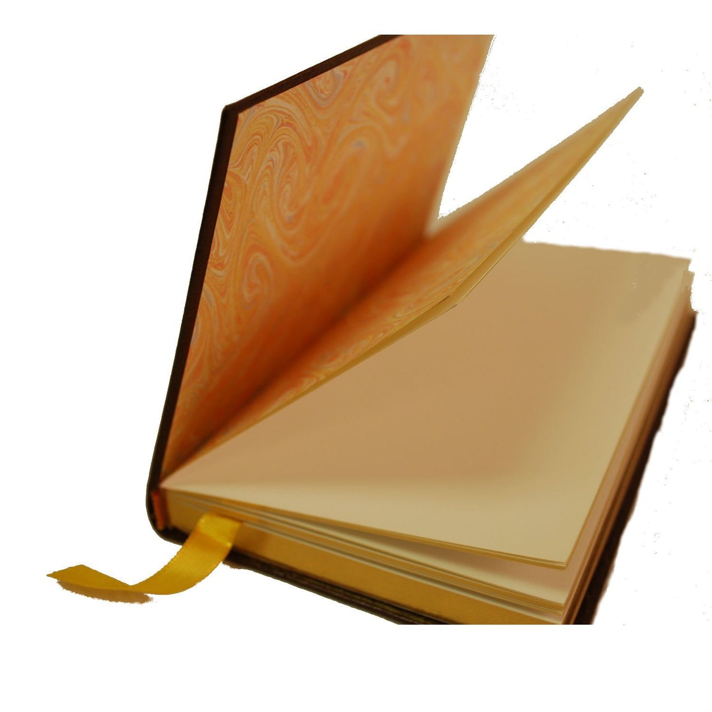 Leather Notebook, 7x4, "FILL THESE PAGES" | Buffalo Calf | Charing Cross-Titled Notebooks-Sterling-and-Burke