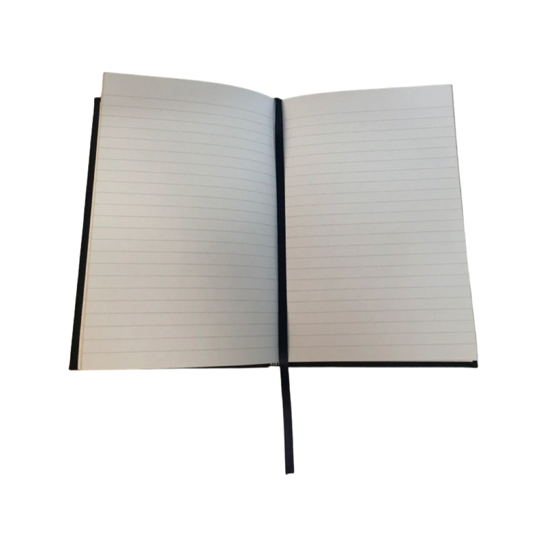 Leather Notebook | 8x6" | Crossgrain Leather | Lined Pages | MM86L