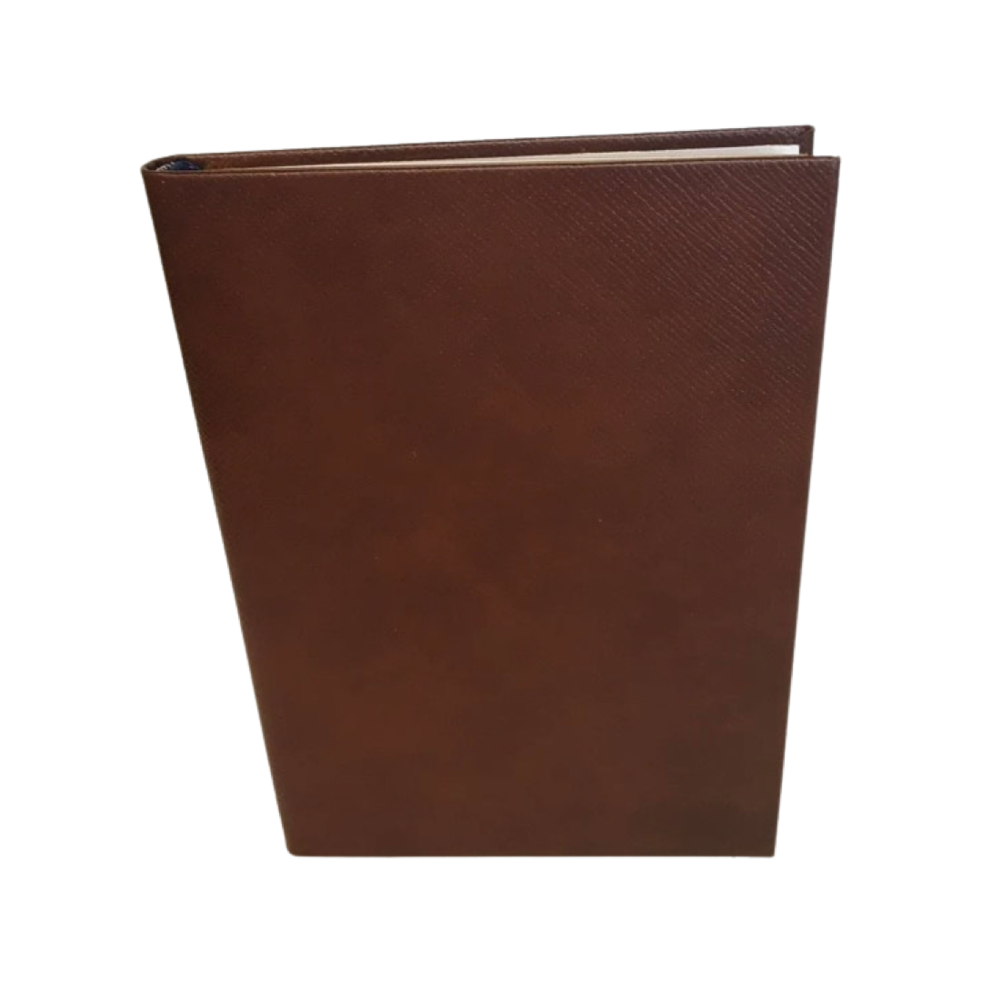 Leather Notebook | 8x6" | Crossgrain Leather | Lined Pages | MM86L