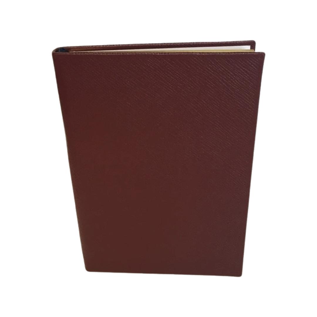 Leather Notebook | 8x6" | Crossgrain Leather | Lined Pages | MM86L