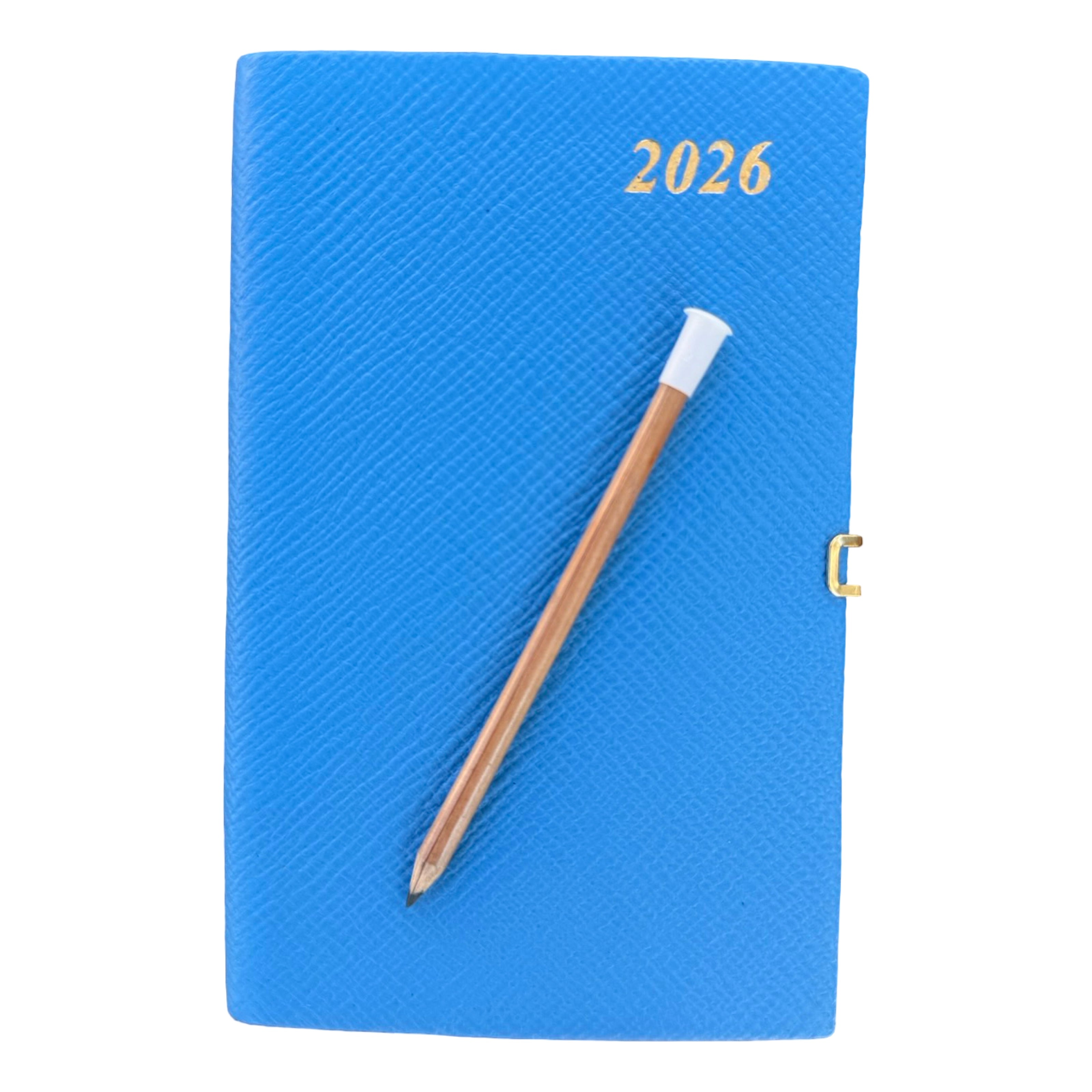 Charing Cross | 2026 Leather Planner Calendar with Pencil and Clip