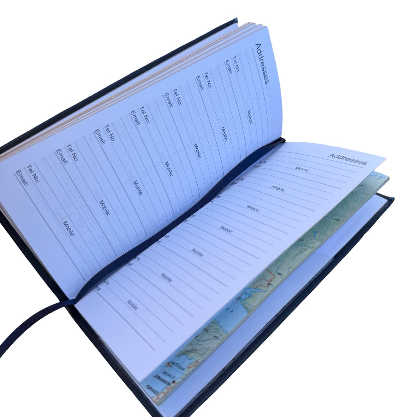 2026 D763VL | New Crossgrain Leather Pocket Agenda Book | One Week Per Opening | 6 x 3"