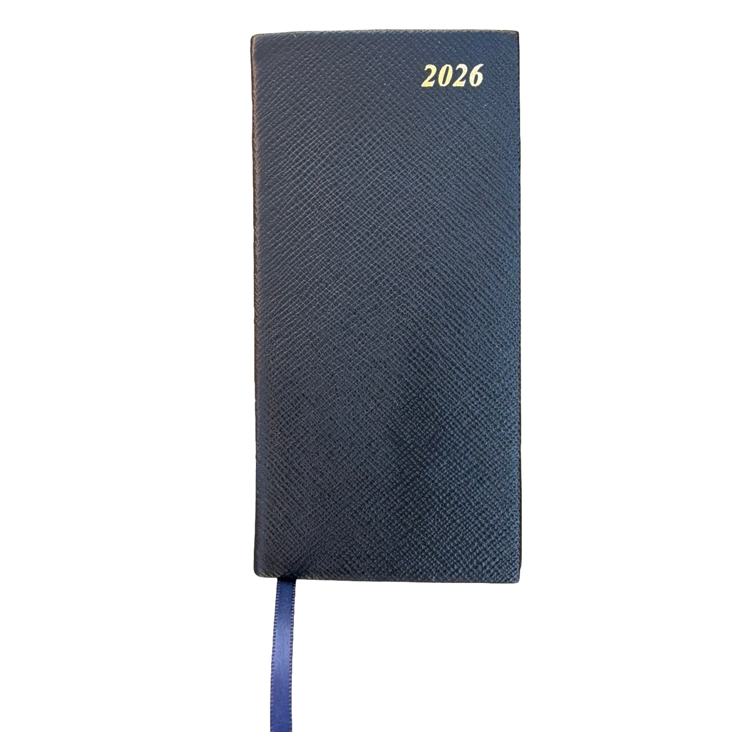 2026 D763VL | New Crossgrain Leather Pocket Agenda Book | One Week Per Opening | 6 x 3"