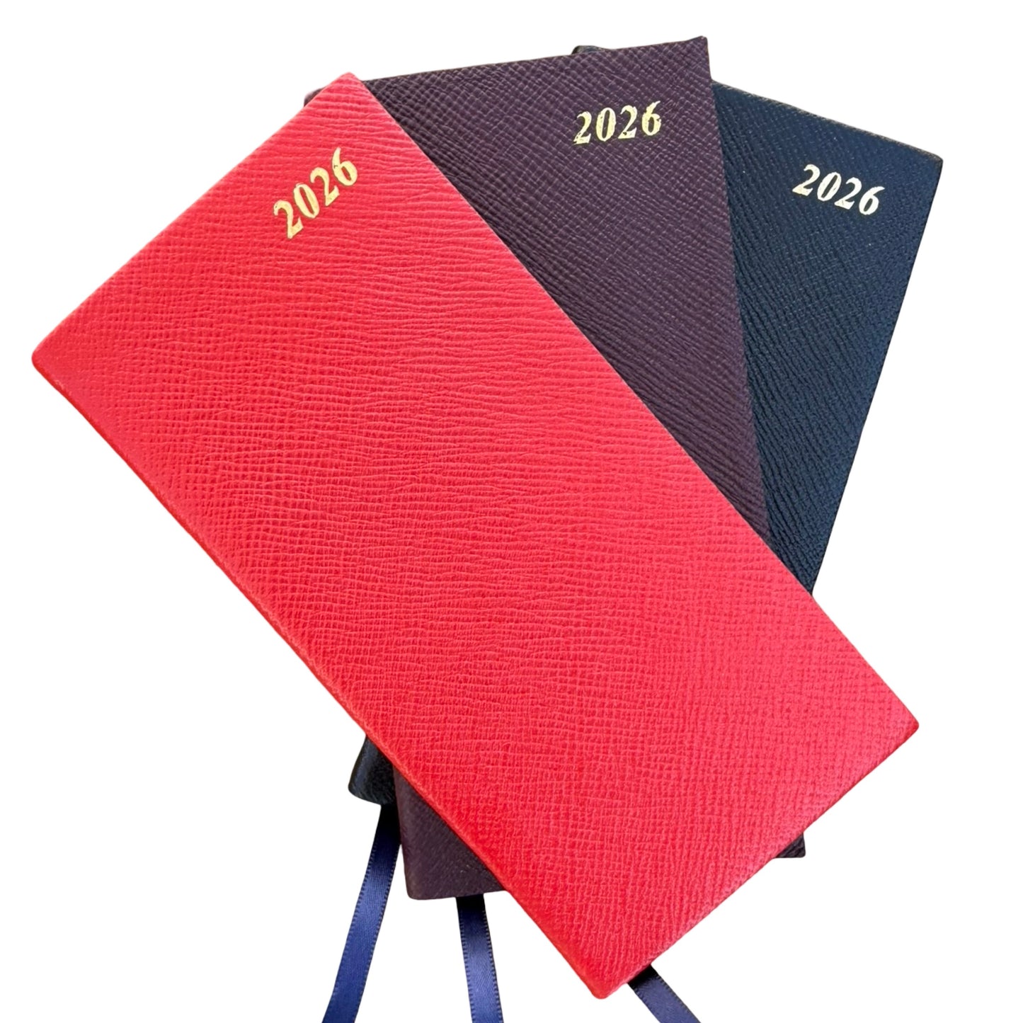 2026 D763VL | New Crossgrain Leather Pocket Agenda Book | One Week Per Opening | 6 x 3"
