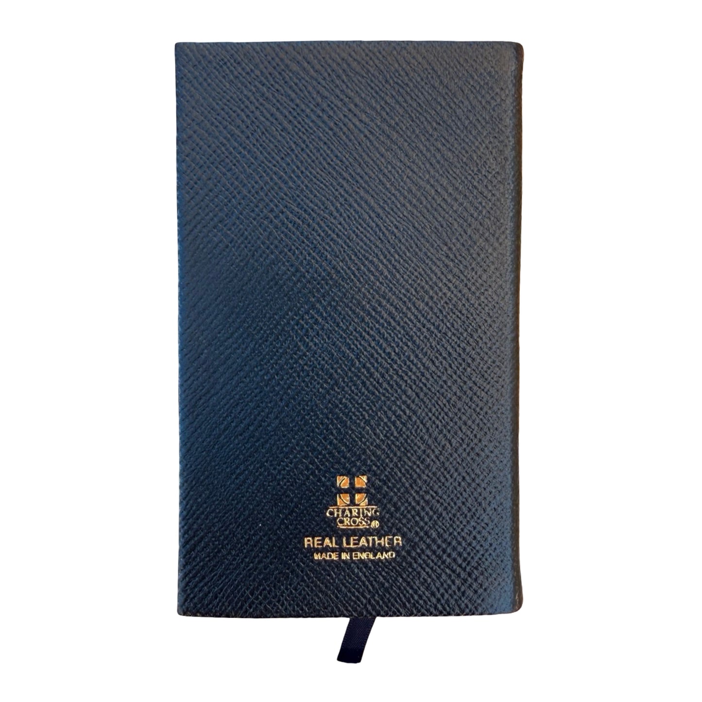 2026  D742L | Crossgrain Leather Calendar Book | One Week Per Opening | 4" x 2.5" | Year 2026