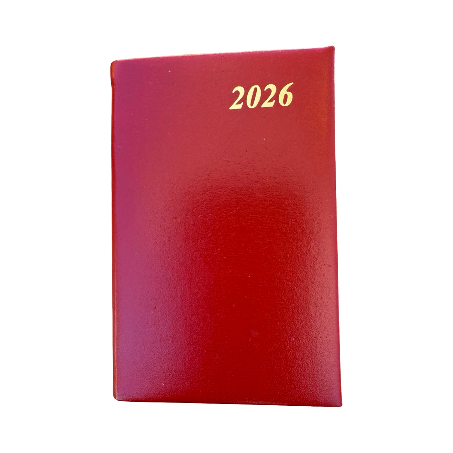 2026  D753BL | Bonded Leather Pocket Planner | One Week Per Opening | 5" x 3" | Year 2026