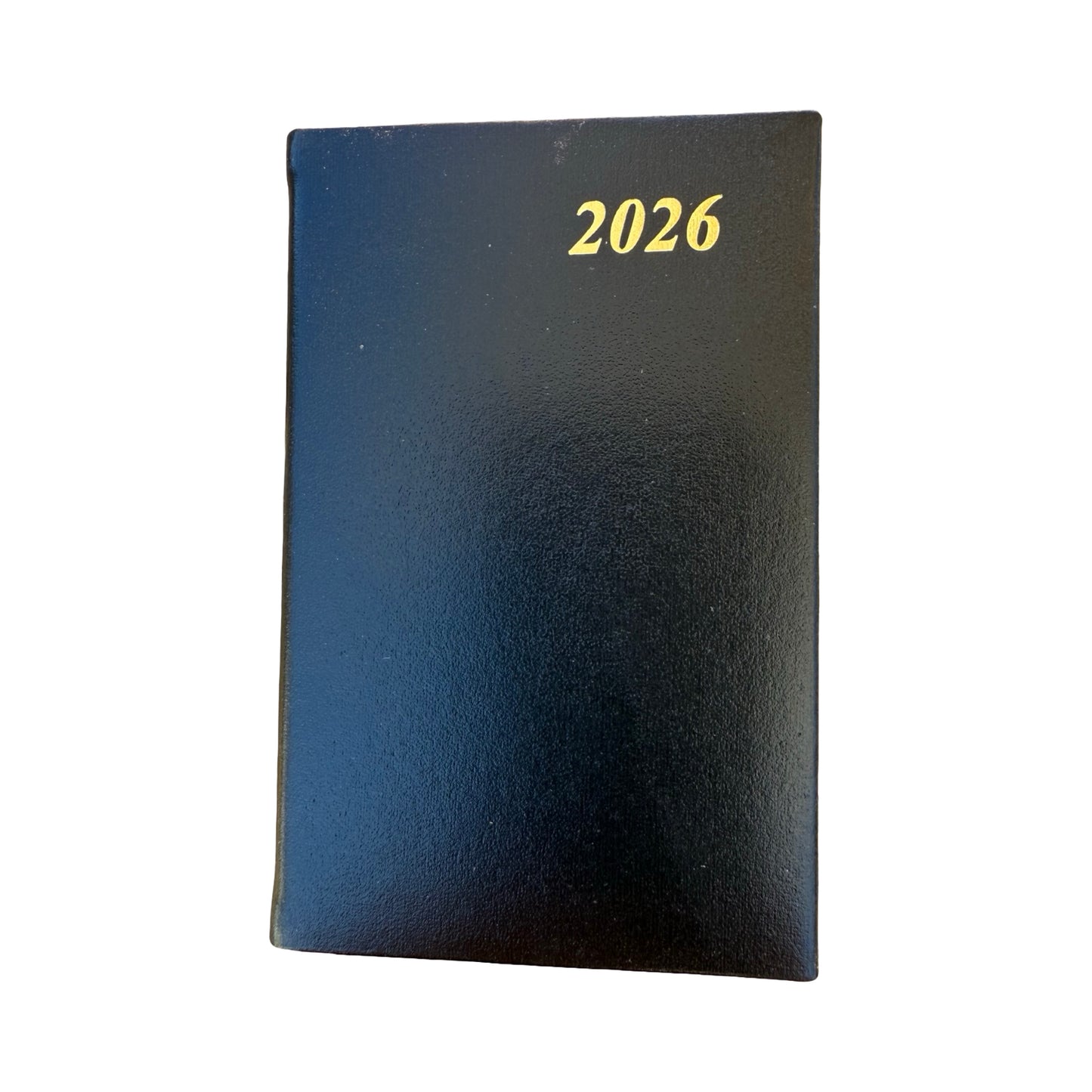 2026  D753BL | Bonded Leather Pocket Planner | One Week Per Opening | 5" x 3" | Year 2026