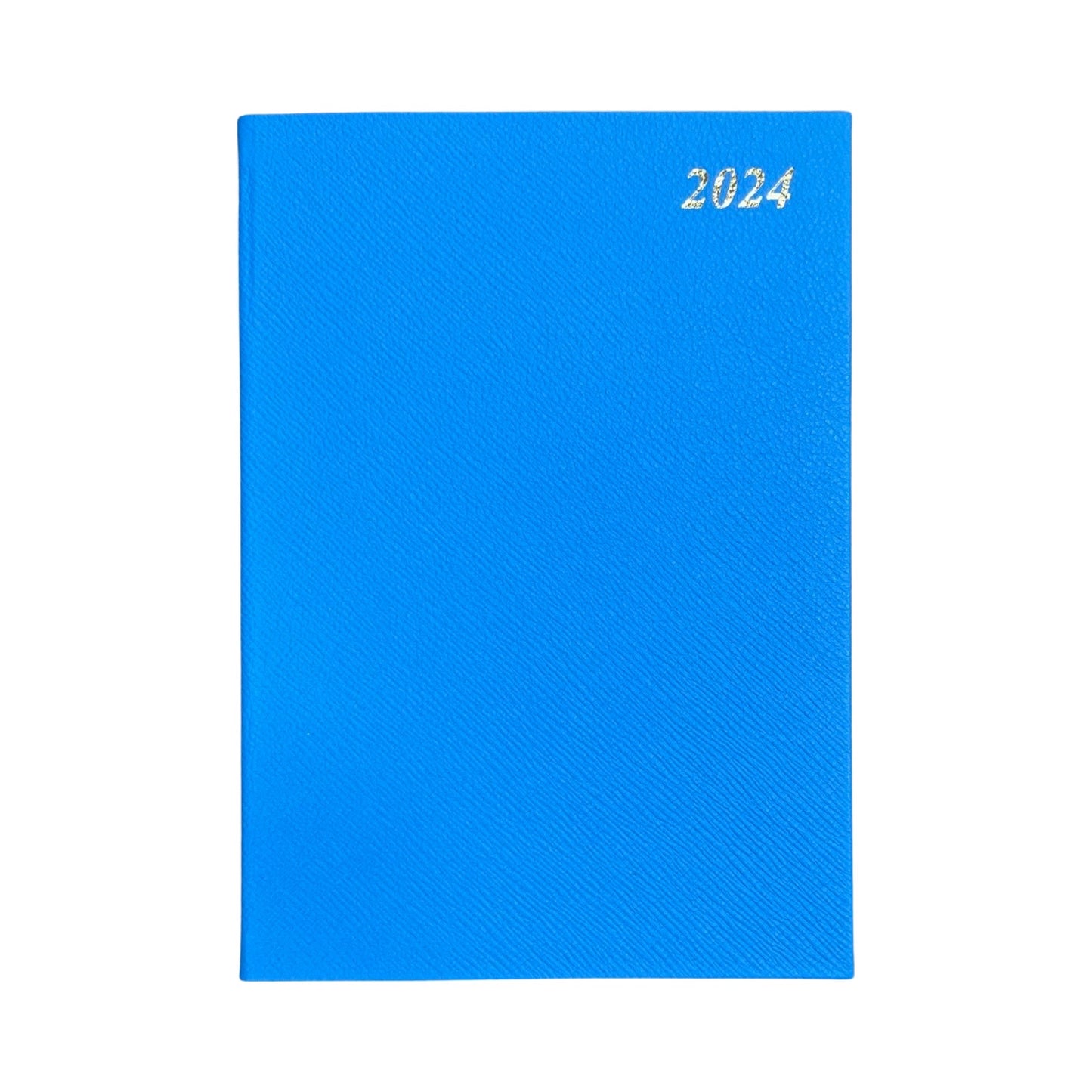 2024 Desk Agenda | CROSSGRAIN LEATHER APPOINTMENT DESK PLANNER | 8 x 6" | One Day Per Page | D186L
