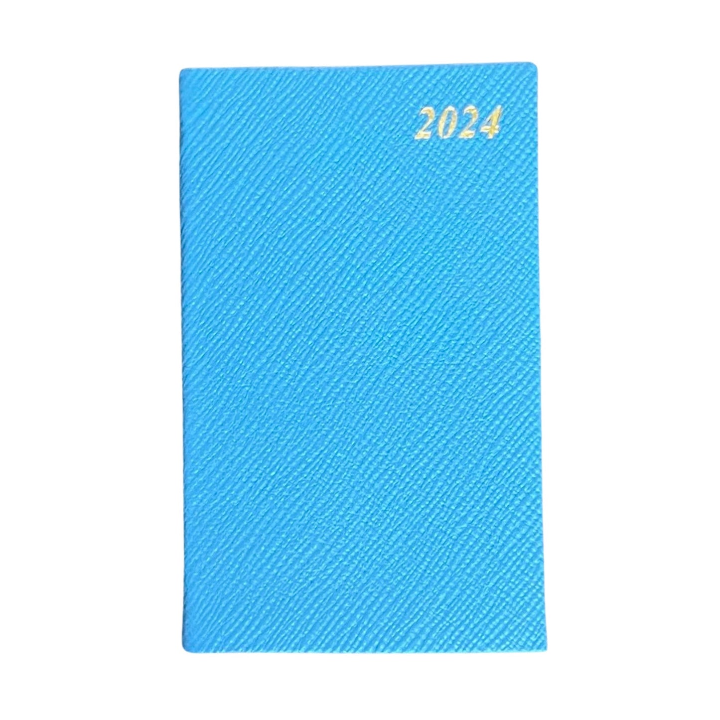 2024 | CROSSGRAIN Leather Pocket Calendar Book | 4 x 2.5" | D742L | Note: this book is NOT for next year