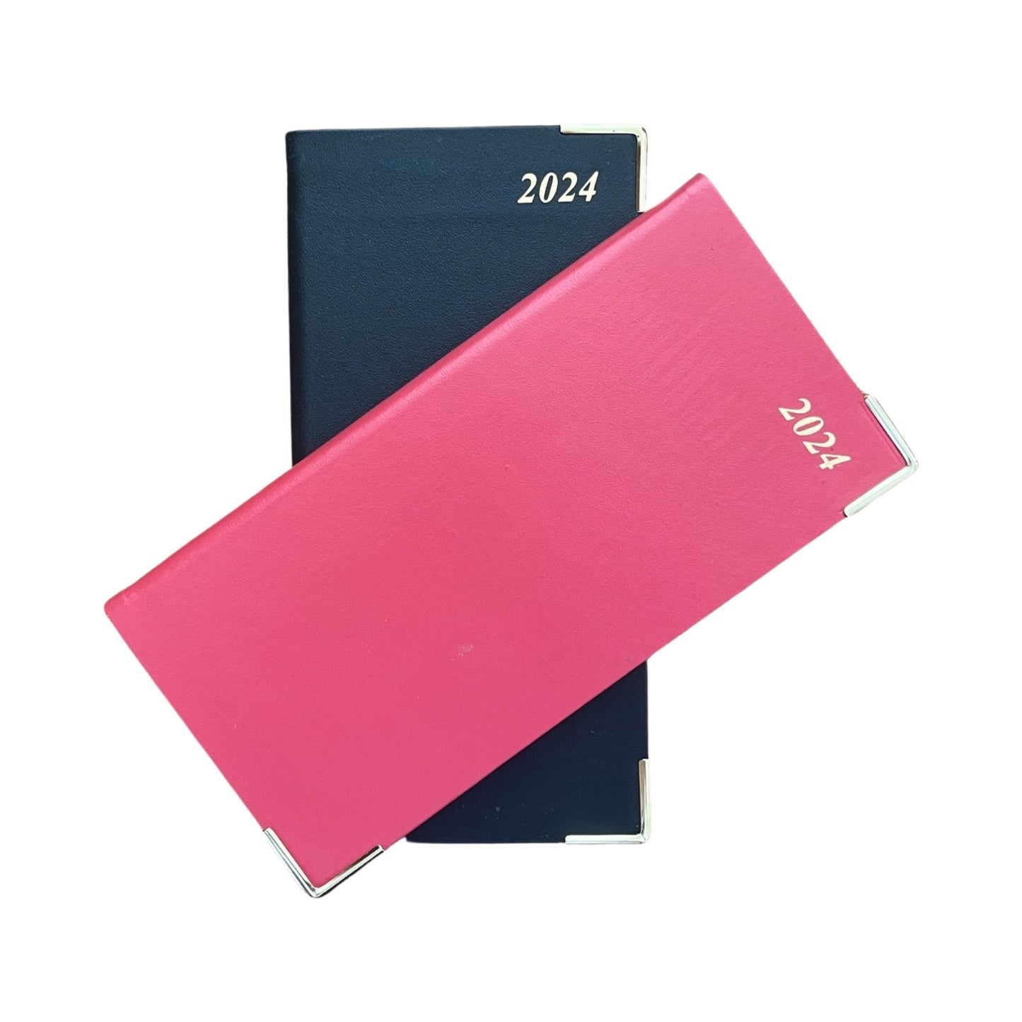 2024 BONDED Leather Pocket Planner | 6 x 3" | D763VBL