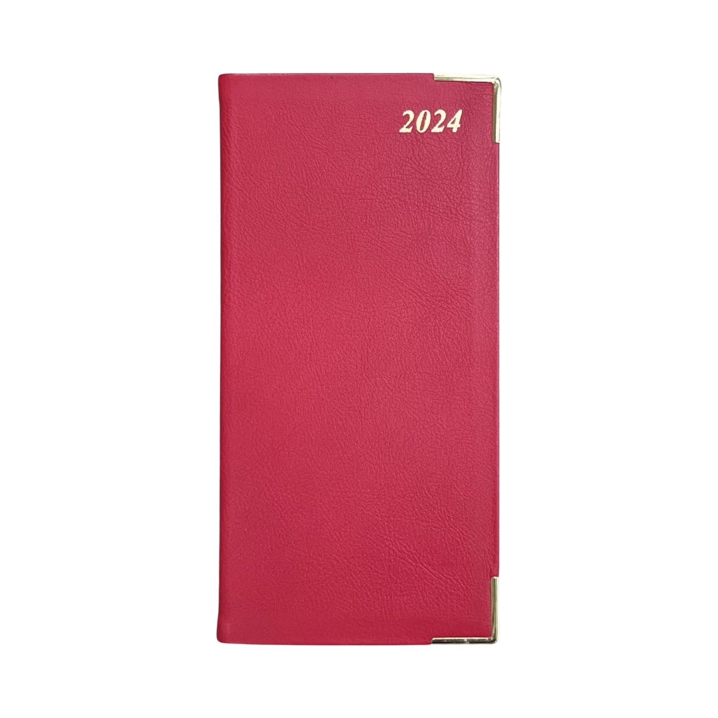 2024 CALF Leather Pocket Agenda Book | 6 x 3" | D763VCA