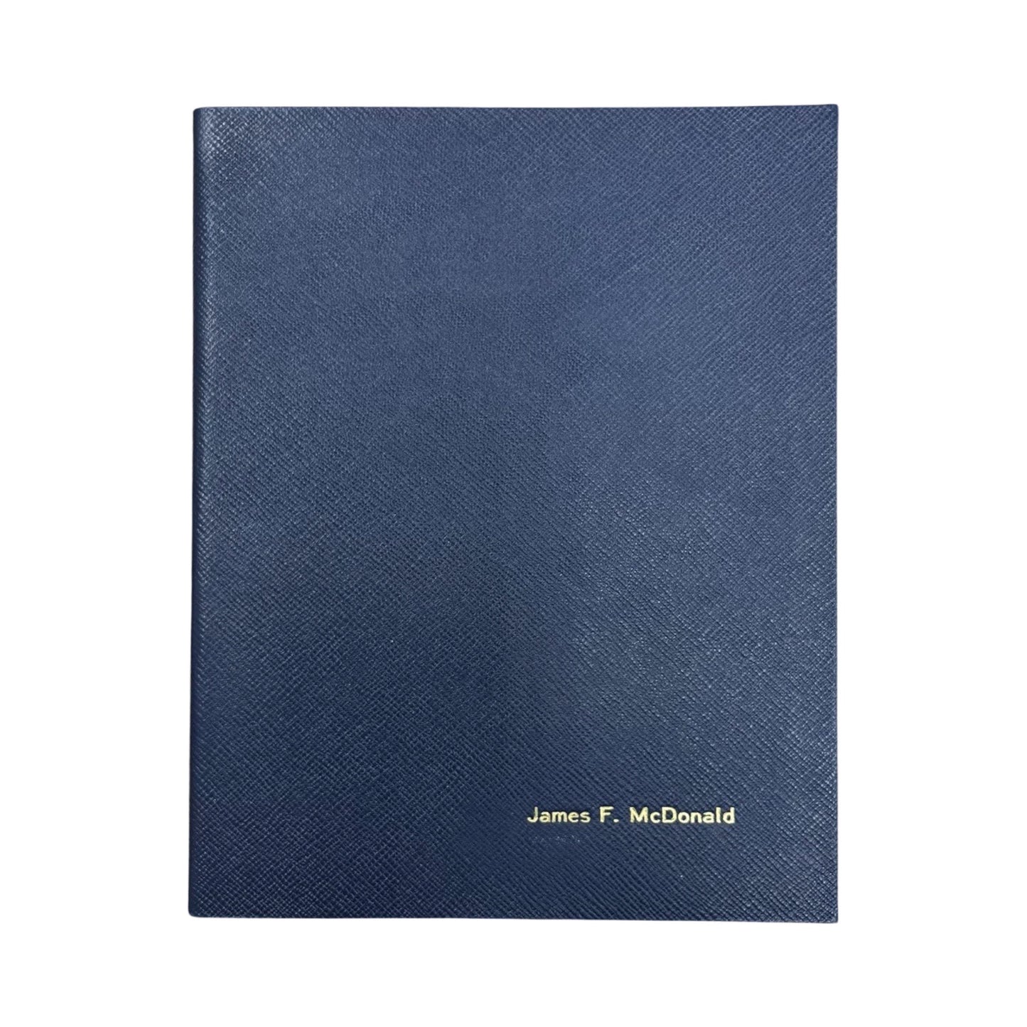 Leather Notebook | 8 x10" | Crossgrain Leather | Lined Pages | MM108L