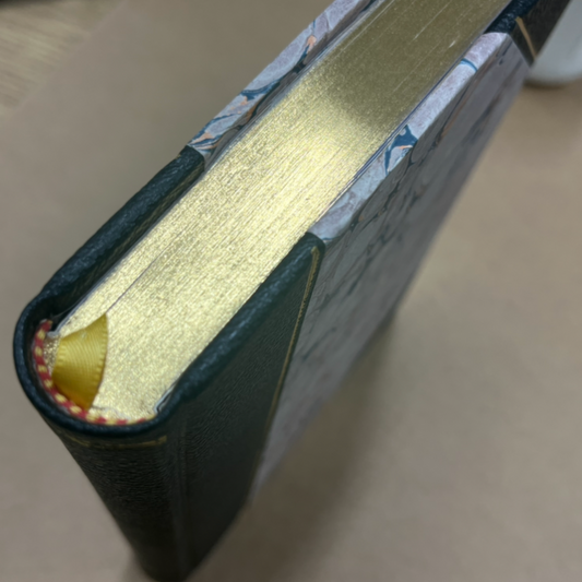 YEAR 2026 Desk Planner Agenda Book | Custom Leather Binding | 8 by 6" | Appointment Book | D186Custom