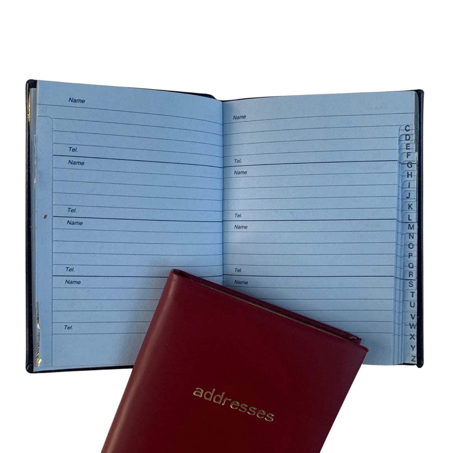 Address Book | 3 by 2.5 inches | Smooth Calf | Made in England | Charing Cross | A32C