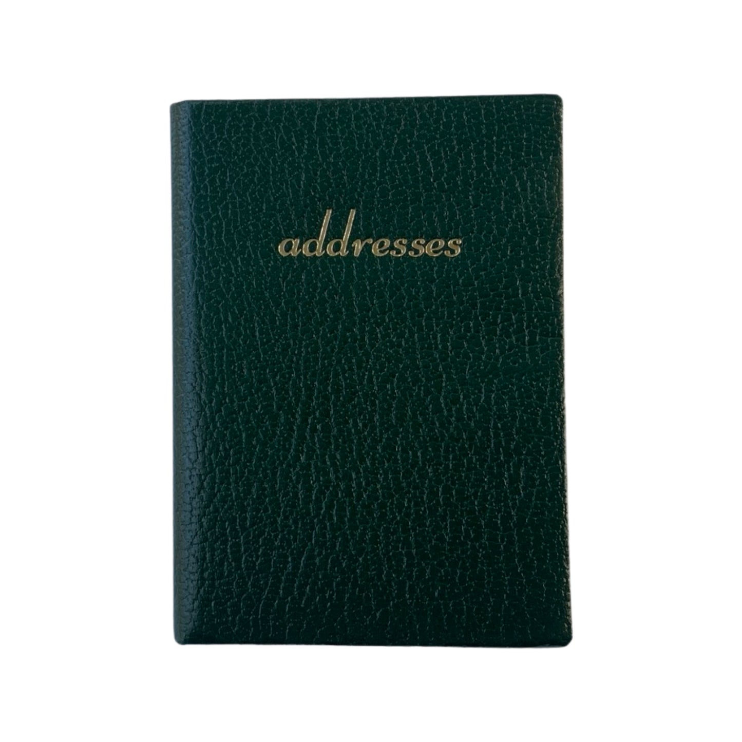 Address Book |  3 by 2.5 inch size | Sealgrain Leather | Charing Cross | A32S
