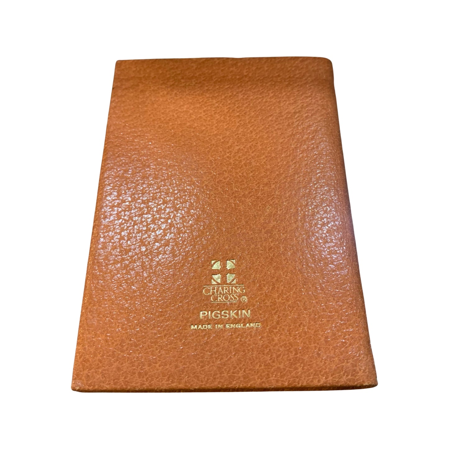 Address Book | Leather Pocket Address Book | 4 by 2.5 inches | Natural Pig Hide | Charing Cross | No. A42P