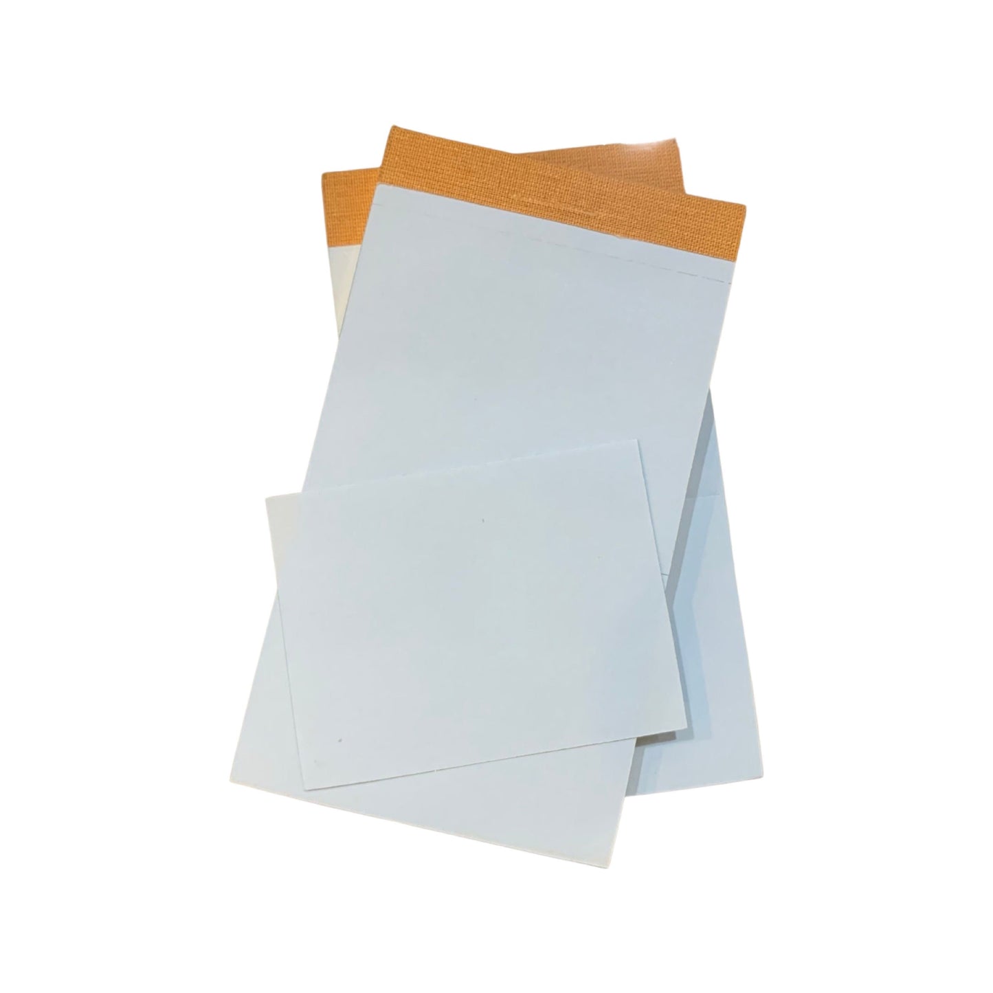Flip Pads Refill, Blue | 4.25 by 2.25 | Pack of 2 | Gilt Edges | Feather Weight Paper | Made in England