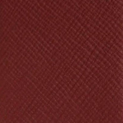 Charing Cross Leather | Classic Burgundy Wine Crossgrain Leather | England's Finest