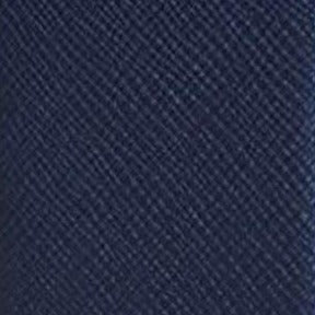 Charing Cross Leather | Classic Navy Blue Crossgrain Leather | England's Finest