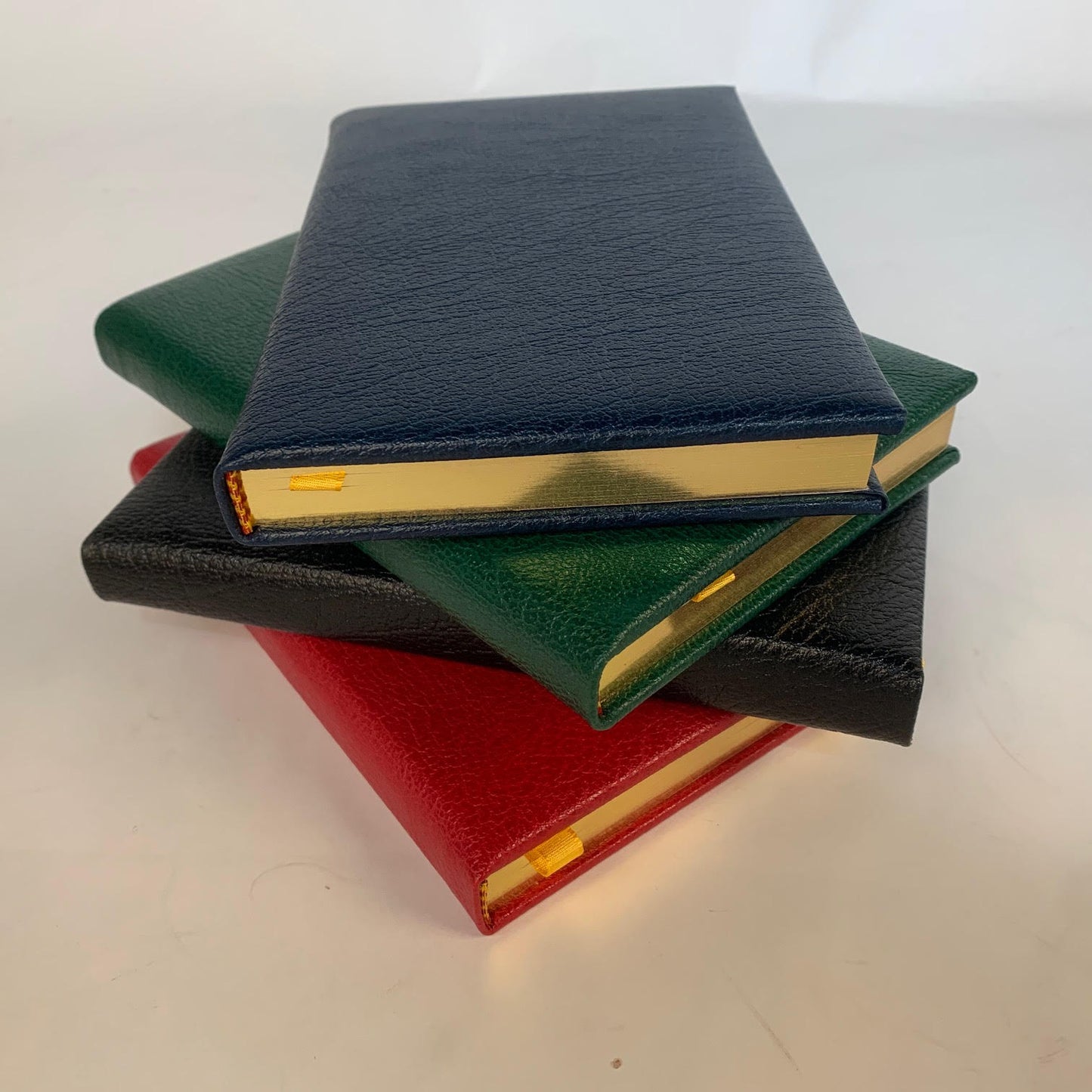 Leather Notebook | 7x4" | Hard Back Textured Leather | Titled: Garden Notes | Blank Pages