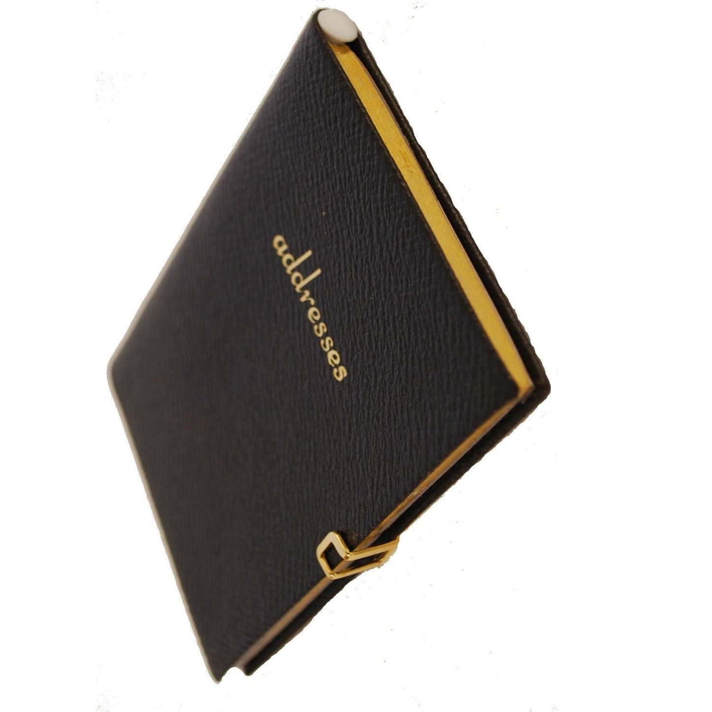 Address Book with Pencil and Clasp, Leather 4 by 2.5 Inch-Address Book-Sterling-and-Burke