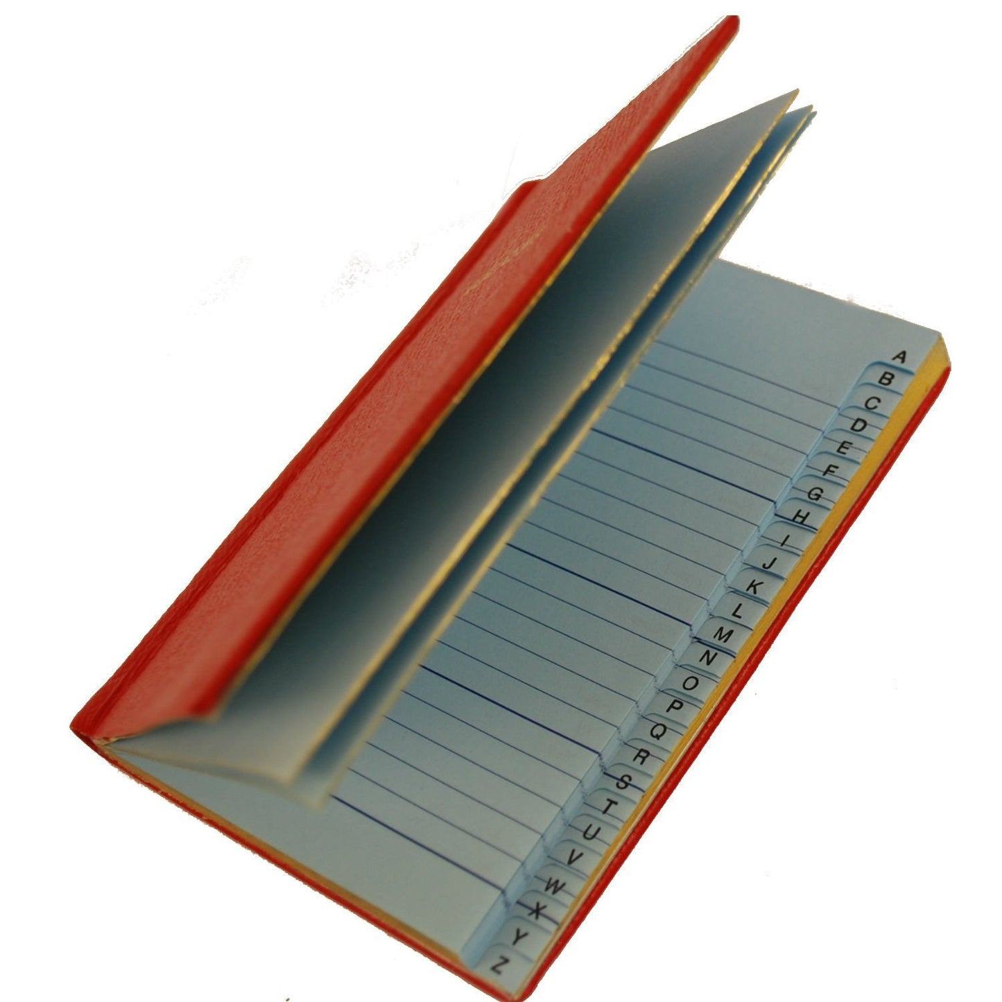 Address Book with Pencil, Leather 4 by 2.5 Inch-Address Book-Sterling-and-Burke
