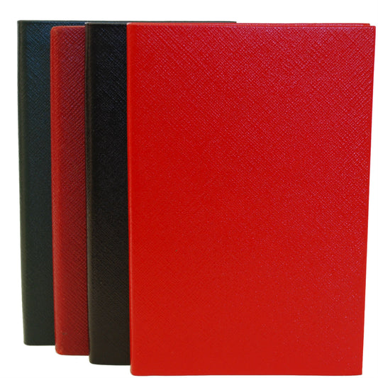 Address Book | Desk Size 8 by 5" | Cross Grain Leather | Name, Telephone, Address