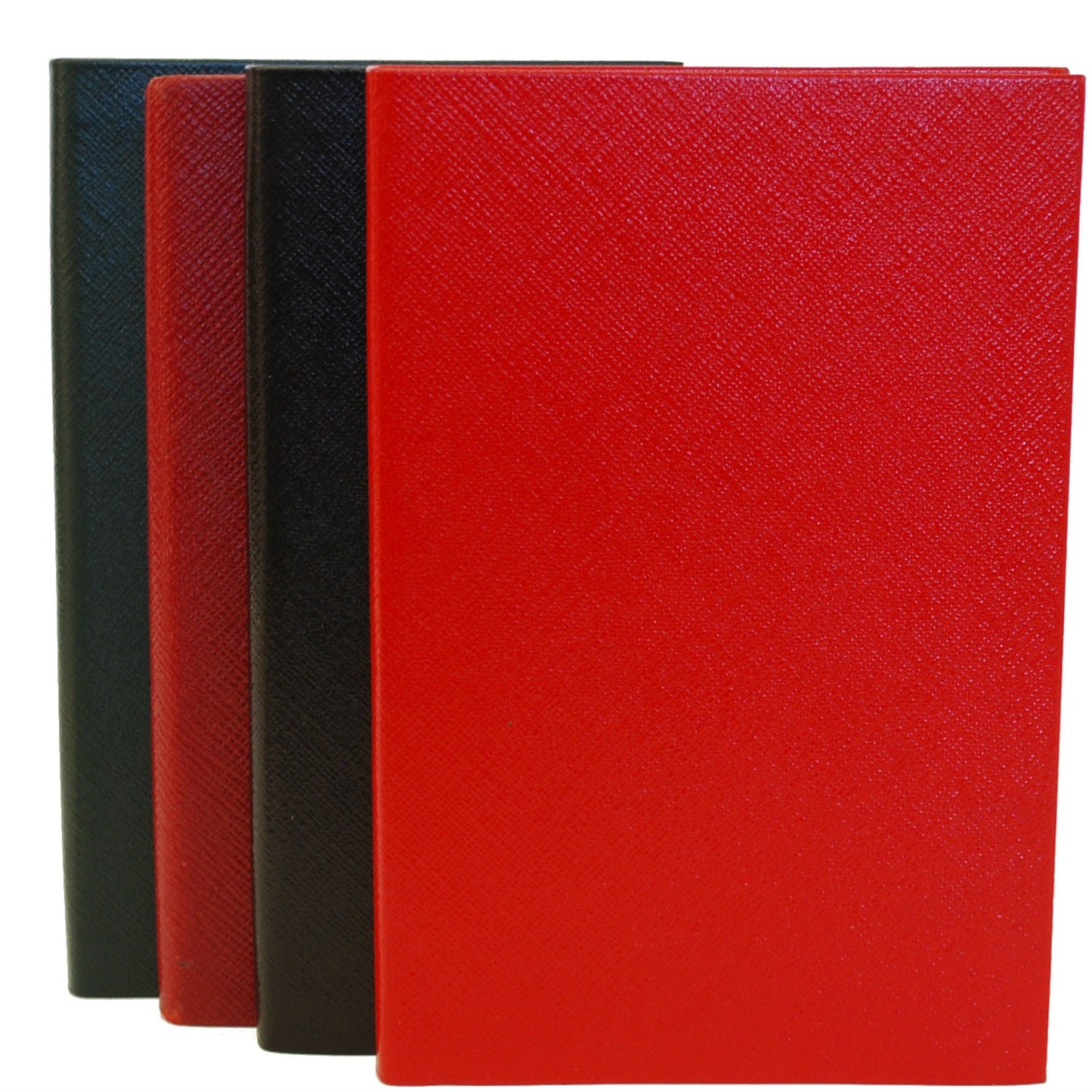 Address Book | Desk Size 8 by 6"  | Cross Grain Leather | A to Z Indexed Book