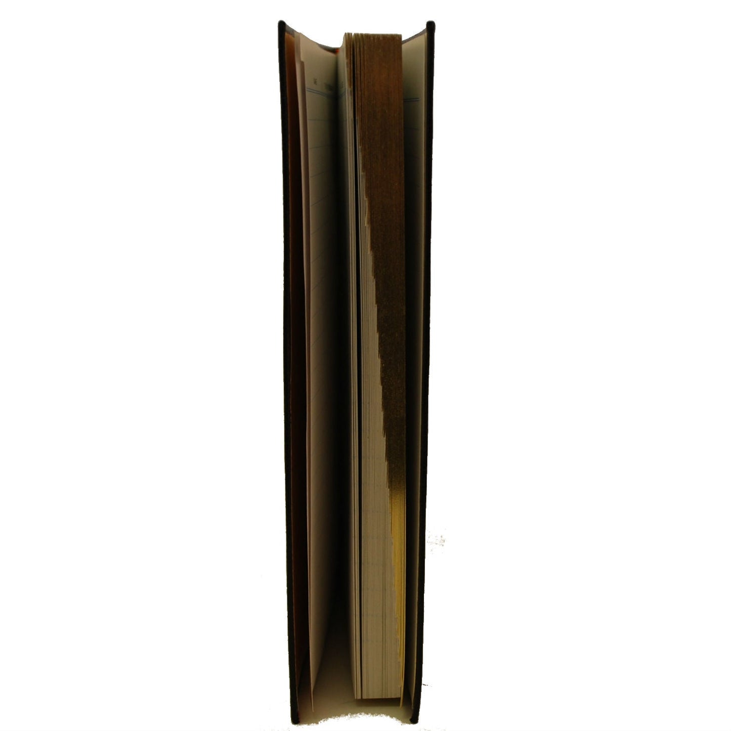 Address Book | Desk Size 8 by 6"  | Cross Grain Leather | A to Z Indexed Book