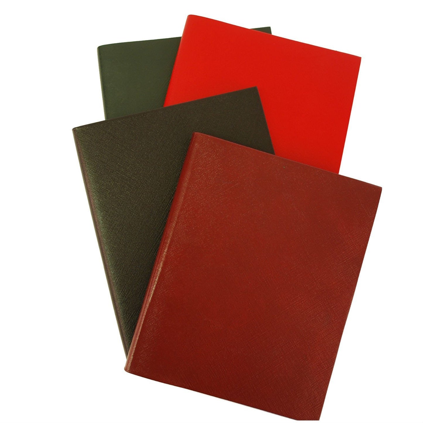Crossgrain Leather Notebook, 8 by 10 Inches, Lined Pages-Notebooks-Sterling-and-Burke