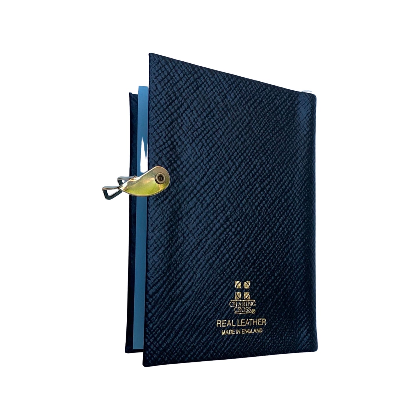 YEAR 2023 CROSSGRAIN Leather Pocket Calendar Book | 4 x 2.5" | Pencil with Gold Clasp | D742LJC