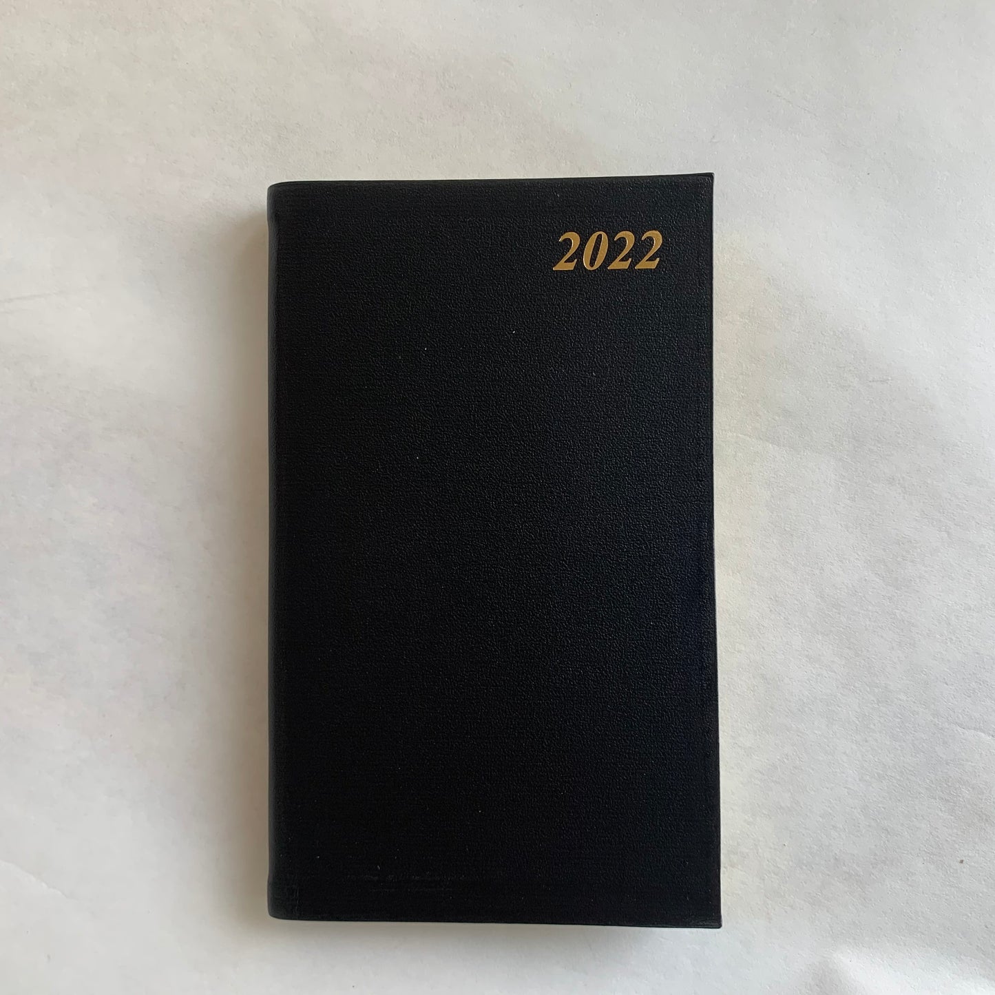 YEAR 2022 Leather Pocket Planner | 5 x 3" | BONDED LEATHER | D753BL